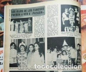 Coleccionismo de Revistas y Peri&oacute;dicos: recorte payasin rosario antonio flores paty shepard eduardo sanchez torel
