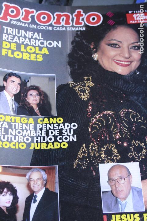 Coleccionismo de revistas y peri&oacute;dicos: LOLA FLORES  SARA MONTIEL  1994
