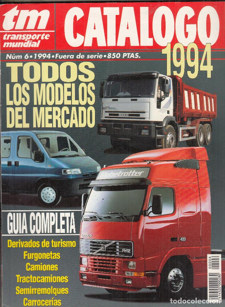 Collectionnisme de Revues et Journaux: CATALOGO TRANSPORTE MUNDIAL N&ordm; 6 A&Ntilde;O 1994.