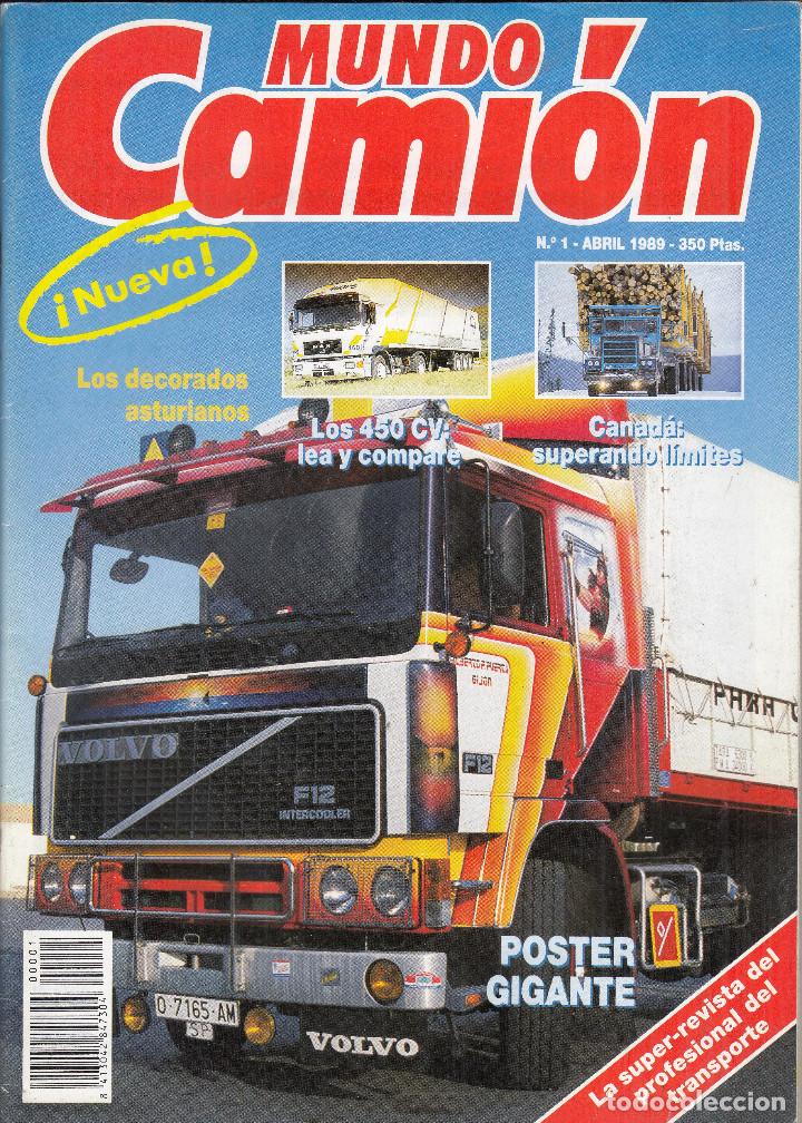 Sammeln von Zeitschriften und Zeitungen: REVISTA TRANSPORTE MUNDIAL N&ordm; 1 A&Ntilde;O 1989.