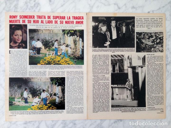 Coleccionismo de Revistas y Peri&oacute;dicos: REPORTAJE - ROMY SCHNEIDER - 1981