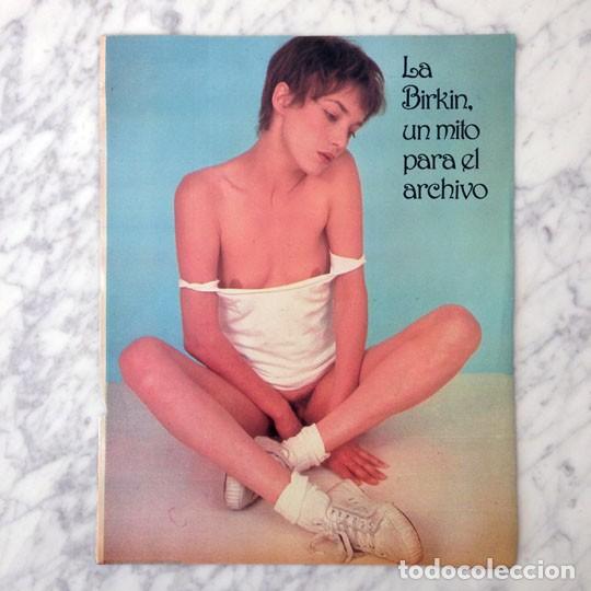 Sammeln von Zeitschriften und Zeitungen: REPORTAJE - JANE BIRKIN - 197?