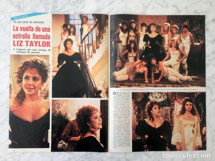 Collectionnisme de Revues et Journaux: REPORTAJE - LIZ TAYLOR - 1985