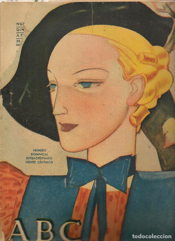 Coleccionismo de Revistas y Peri&oacute;dicos: ABC DOMINICAL. N&ordm; 9806. 28 OCTUBRE 1934. (B/58)