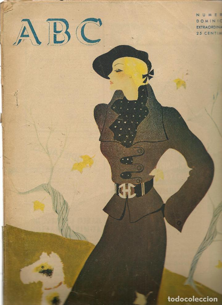 Coleccionismo de Revistas y Peri&oacute;dicos: ABC DOMINICAL. N&ordm; 9797.  18 OCTUBRE 1934. (B/58)