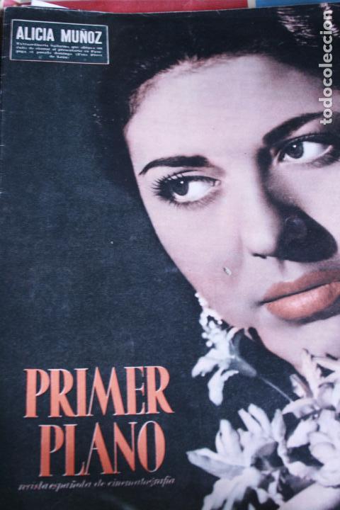 Coleccionismo de Revistas y Peri&oacute;dicos: ALICIA MU&Ntilde;OZ SOFIA LOREN PEDRO INFANTE GRACIA IMPERIO ANTONIO VILAR JEAN PIERRE AUMONT 1958