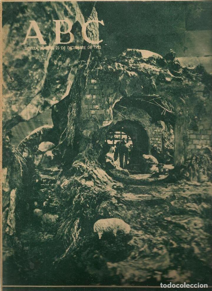 Coleccionismo de Revistas y Peri&oacute;dicos: ABC. SEVILLA, MARTES  23 DICIEMBRE 1952. Y PAZ EN LA TIERRA.... (B/59)