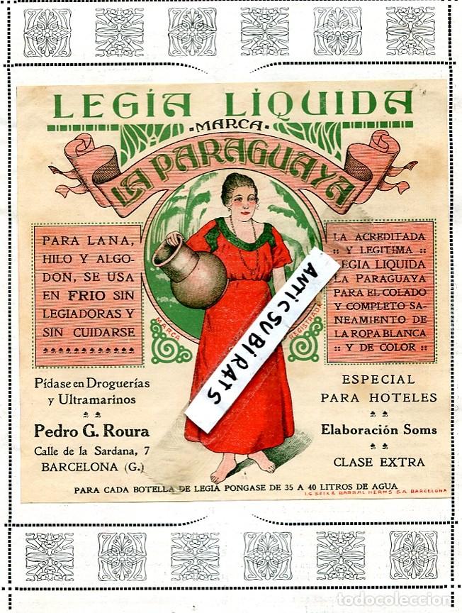 Collezionismo di Riviste e Giornali: REVISTA A&Ntilde;O 1914 LEGIA LA PARAGUAYA  MUSICO ALBERTO COTO CHAMPAN FRANCES CHAMPAGNE VICTOR CLIQUOT