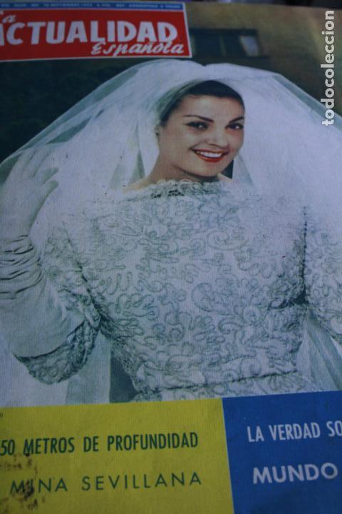 Coleccionismo de Revistas y Peri&oacute;dicos: VILLANUEVA DEL RIO  RENFE  CARMEN SEVILLA   1959