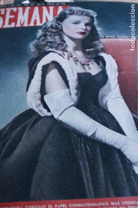 Coleccionismo de Revistas y Peri&oacute;dicos: REVISTA SEMANA N&ordm; 320  PEGGY CUMMINS