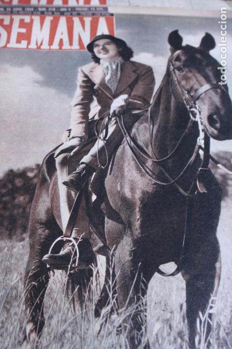 Coleccionismo de Revistas y Peri&oacute;dicos: REVISTA SEMANA N&ordm; 339 ROSALIND RUSSELL 1946