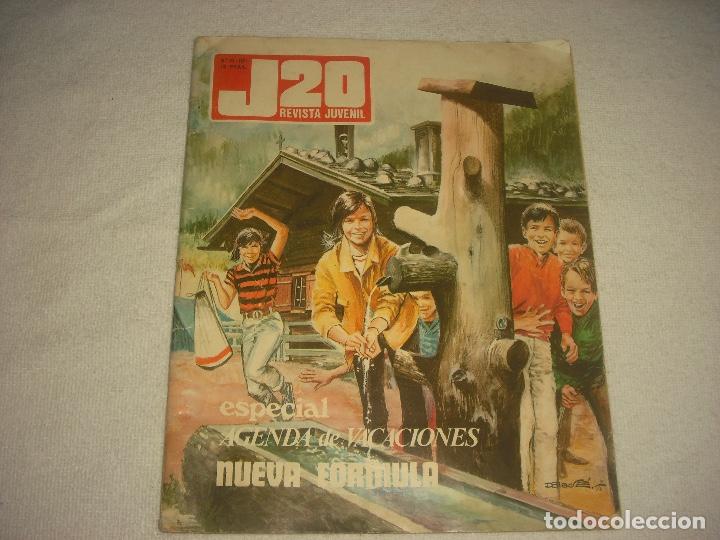 Collection Magazines and Newspapers: J20 , REVISTA JUVENIL N&deg; 35 , 1971 , ESPECIAL AGENDA DE VACACIONES