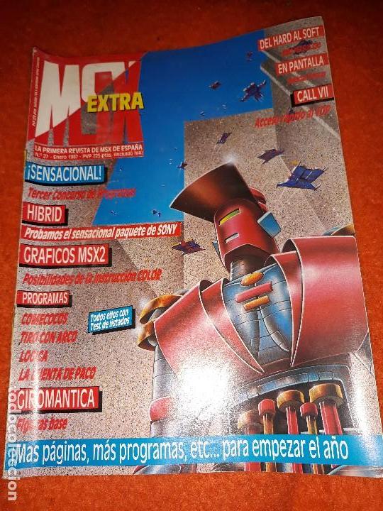 Coleccionismo de Revistas y Peri&oacute;dicos: Antigua Revista super juegos MSX EXTRA numero 27 (Enero 1987)*
