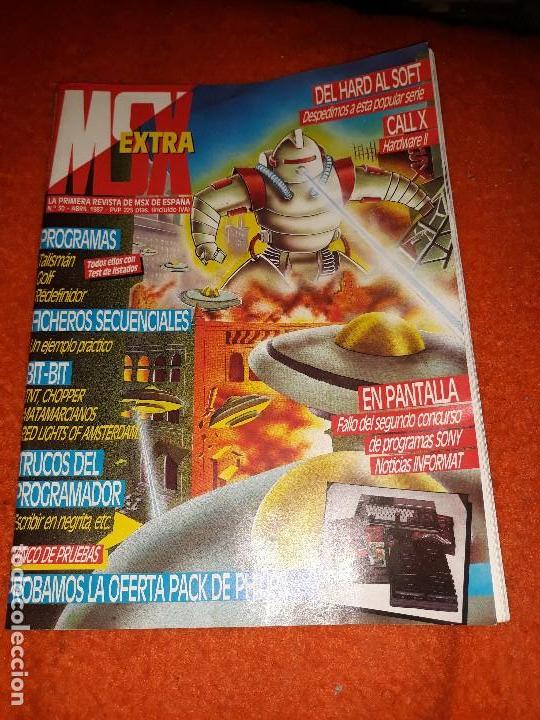 Coleccionismo de Revistas y Peri&oacute;dicos: Antigua Revista super juegos MSX EXTRA numero 30 (Abril 1987)*
