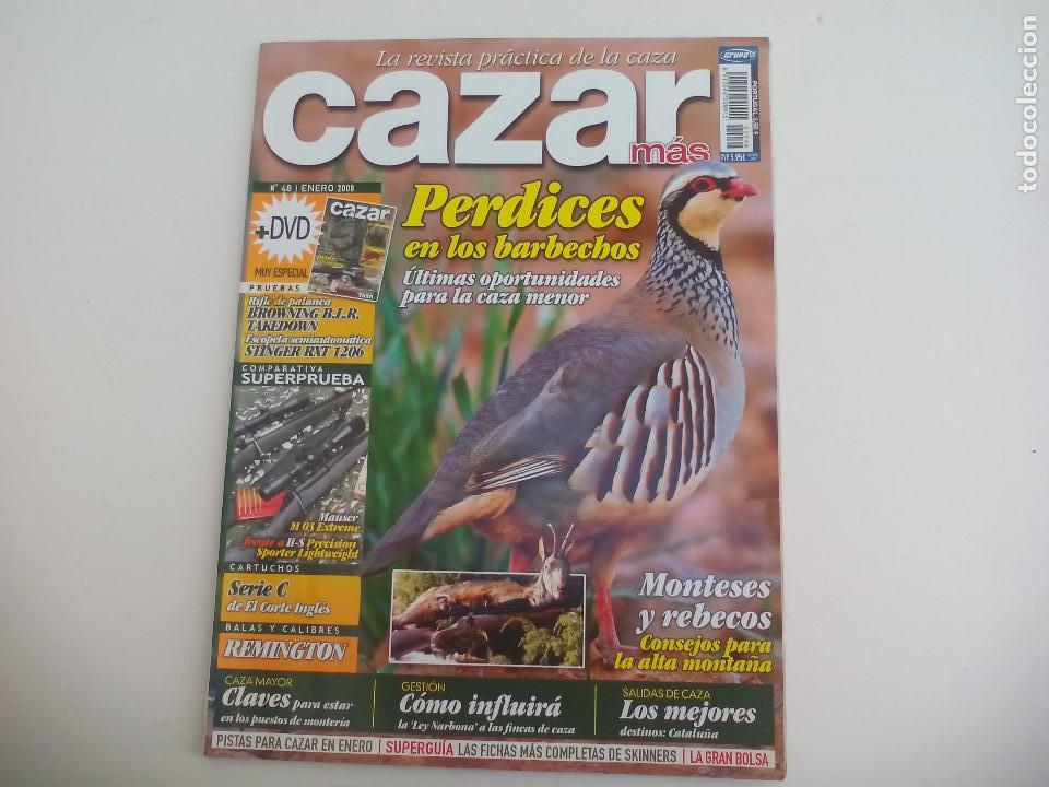 Coleccionismo de Revistas y Peri&oacute;dicos: N&ordm; 48 REVISTA CAZAR M&Aacute;S, CAZA, PERDICES, MONTESES, MAUSER,