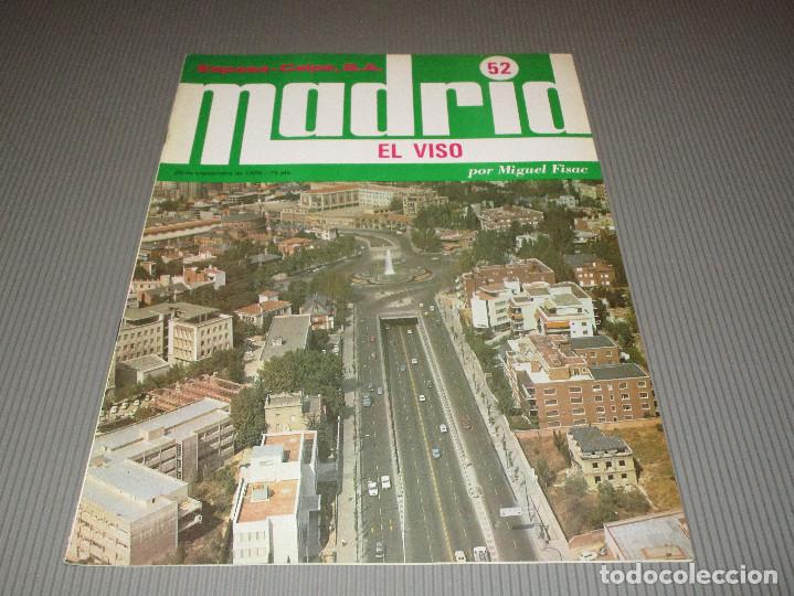 Coleccionismo de revistas y peri&oacute;dicos: MADRID ( EL VISO POR MIGUEL FISAC ) - 52 - ESPASA CALPE S.A. - 1979