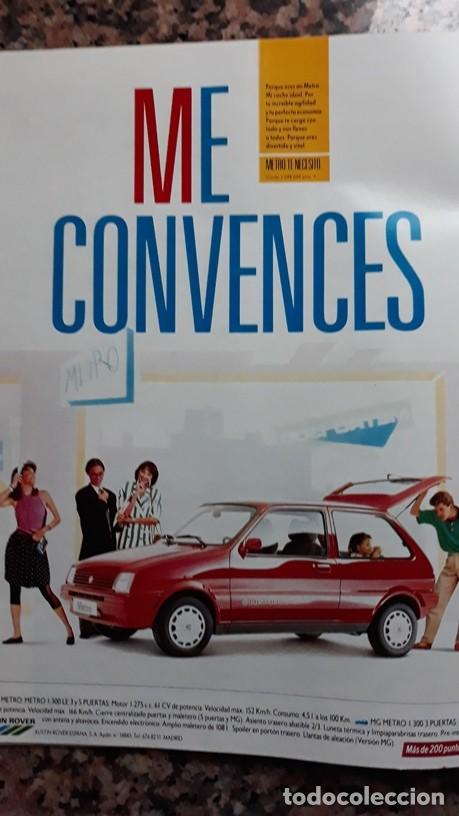 Coleccionismo de revistas y peri&oacute;dicos: anuncio lan rover metro