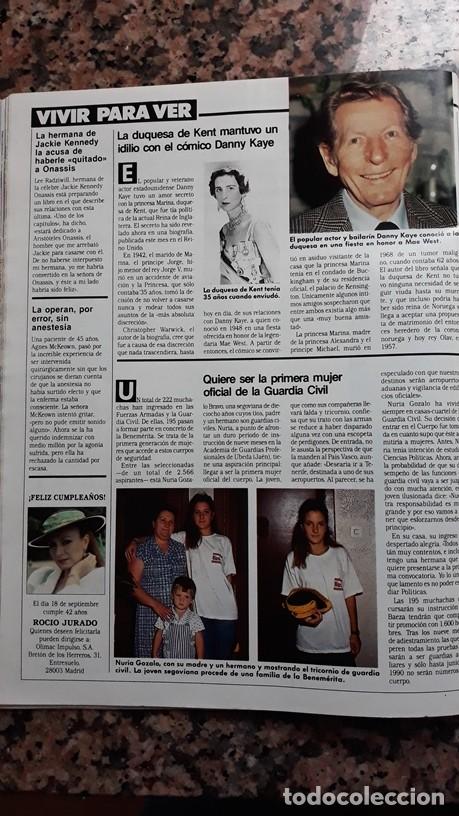 Coleccionismo de Revistas y Peri&oacute;dicos: danny kaye rocio jurado la primera oficial guardia civil mujer