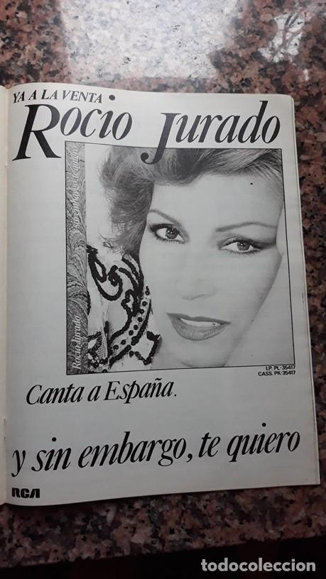 Coleccionismo de Revistas y Peri&oacute;dicos: anuncio rocio jurado y sin embargo te quiero