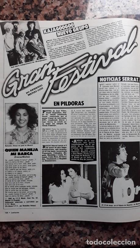 Coleccionismo de Revistas y Peri&oacute;dicos: kajagoogoo remedios amaya ana belen roberto carlos joan manuel serrat