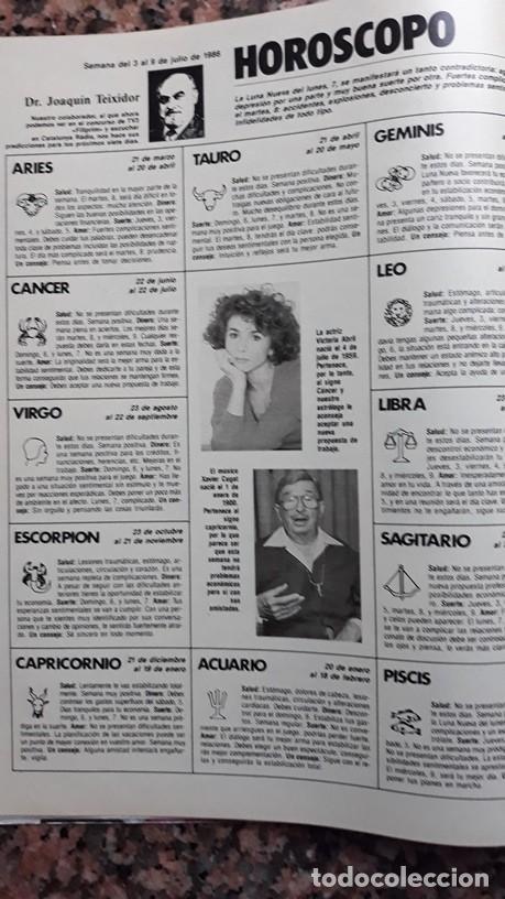 Coleccionismo de revistas y peri&oacute;dicos: VICTORIA ABRIL XAVIER CUGAT