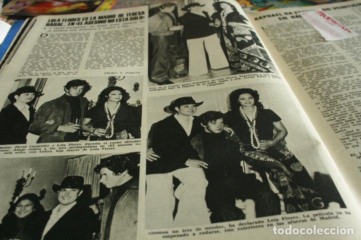 Coleccionismo de Revistas y Peri&oacute;dicos: DAVID CARPENTER  LOLA FLORES ANTONIO MOLINA DEWI SUKARNO  1973