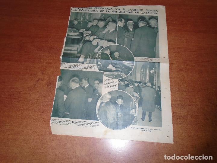 Coleccionismo de Revistas y Peri&oacute;dicos: RETAL PRENSA: QUERELLA DEL GOBIERNO DE LA REP&Uacute;BLICA CONTRA GENERALIDAD DE CATALU&Ntilde;A. CINE.