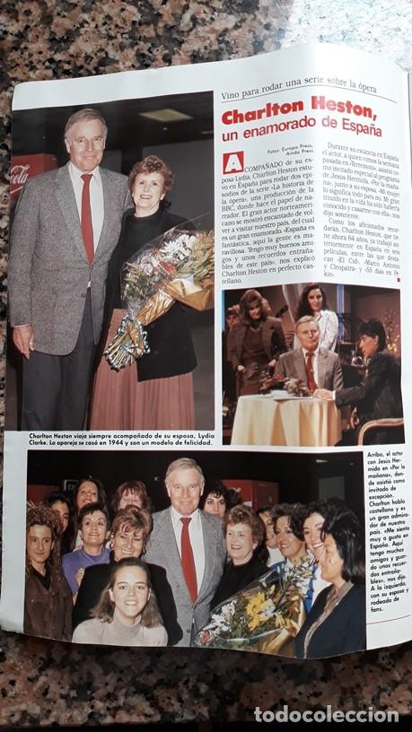 Coleccionismo de Revistas y Peri&oacute;dicos: charlton heston en espa&ntilde;a