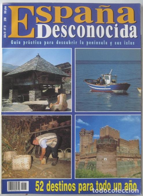 Collection Magazines and Newspapers: Revista Espa&ntilde;a Desconocida (n&ordm; 31-Febrero 1998). 52 DESTINOS