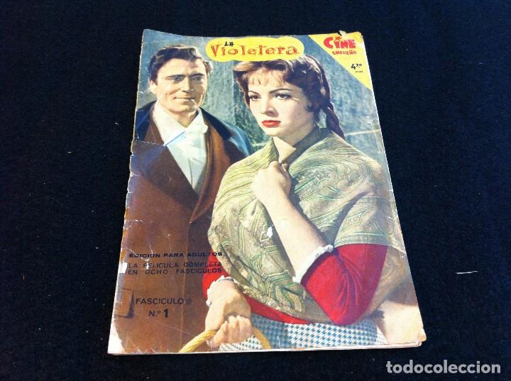 Coleccionismo de revistas y peri&oacute;dicos: LA VIOLETERA (FASC&Iacute;CULO 1) SARA MONTIEL. Ed. FHER, 1958