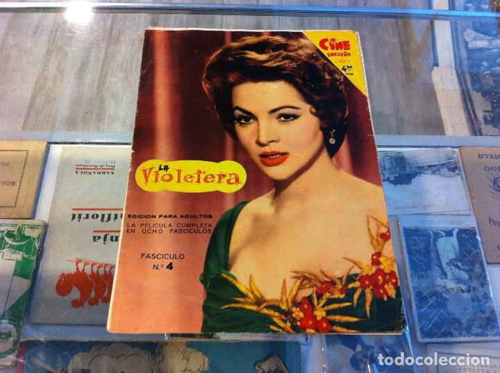 Coleccionismo de revistas y peri&oacute;dicos: LA VIOLETERA (FASC&Iacute;CULO 4) SARA MONTIEL. Ed. FHER, 1958