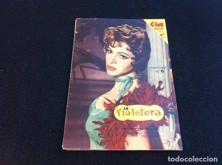 Coleccionismo de revistas y peri&oacute;dicos: LA VIOLETERA (FASC&Iacute;CULO 6) SARA MONTIEL. Ed. FHER, 1958