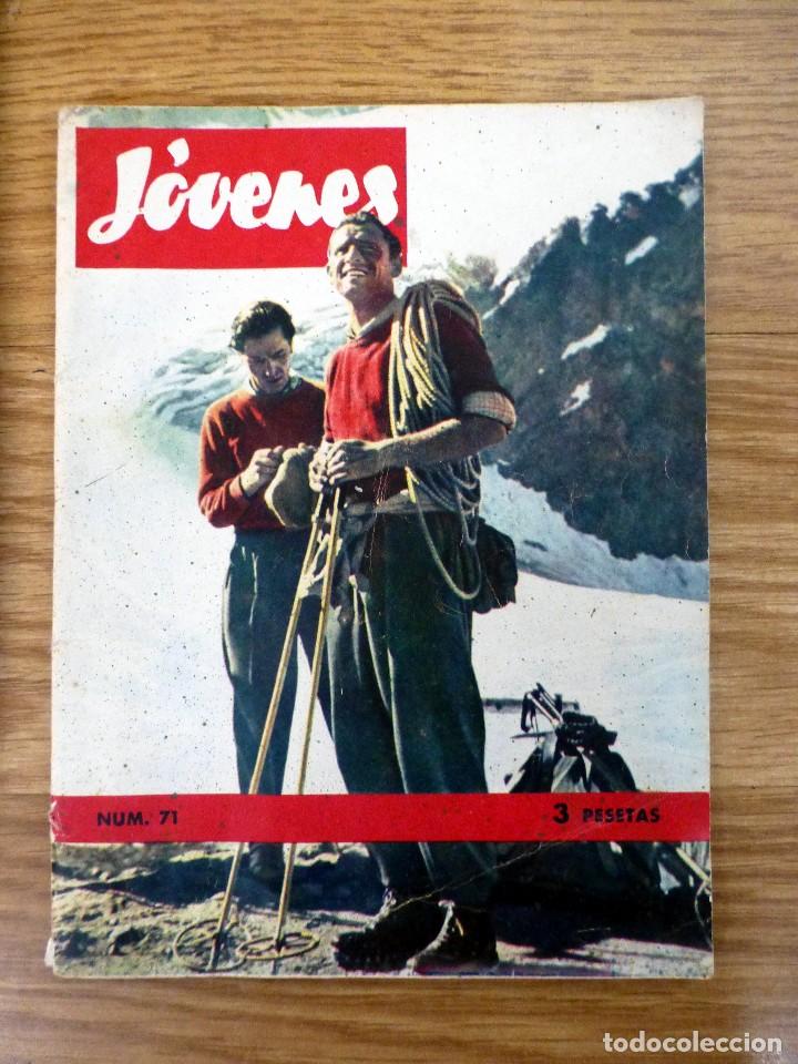 Coleccionismo de revistas y peri&oacute;dicos: revista j&oacute;venes n&ordm; 71 febrero 1957