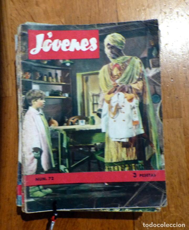 Coleccionismo de revistas y peri&oacute;dicos: revista j&oacute;venes n&ordm; 72 con censura eclesi&aacute;stica marzo 1957