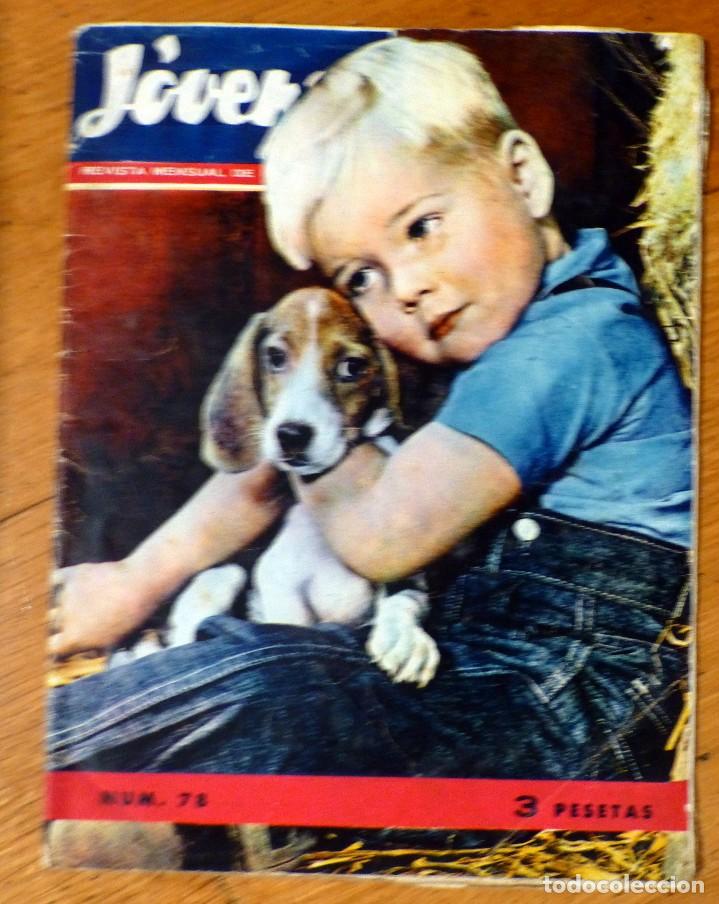 Coleccionismo de revistas y peri&oacute;dicos: revista j&oacute;venes n&ordm; 78 con censura eclesi&aacute;stica setiembre 1957