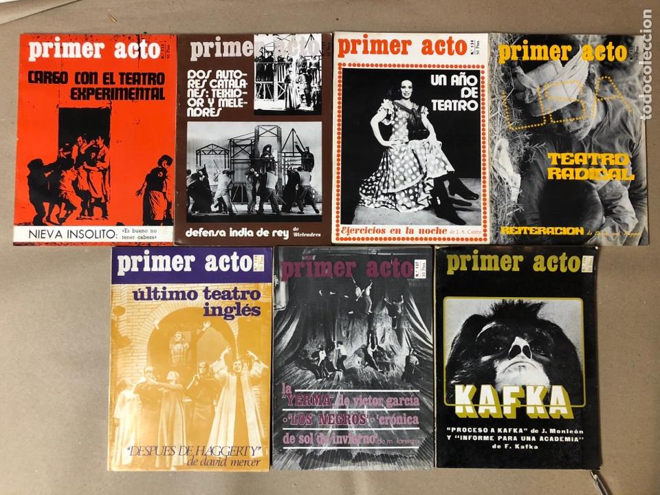Collection Magazines and Newspapers: REVISTA PRIMER ACTO. N&deg; 132, 133, 134, 135, 136, 137 y 139. A&Ntilde;O 1971.