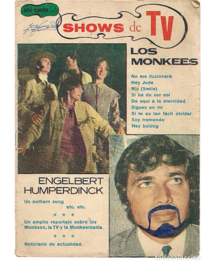 Collection Magazines and Newspapers: SHOWS DE TV. LOS MONKEES. EDITORIAL ALAS. (ST/MANGA7)