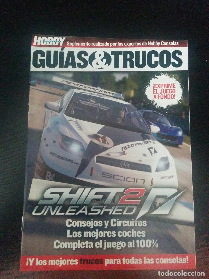 Coleccionismo de revistas y peri&oacute;dicos: Gu&iacute;as & trucos completos para Shift 2 unleashed + otros juegos