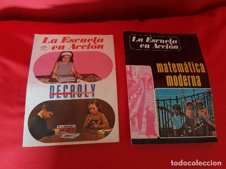 Coleccionismo de Revistas y Peri&oacute;dicos: LA ESCUELA EN ACCI&Oacute;N. 1971. DOS FASC&Iacute;CULOS.