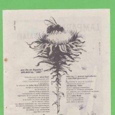 Coleccionismo de Revistas y Periódicos: PUBLICIDAD 1957. ANUNCIO JALEA REAL API-ROYAL 500