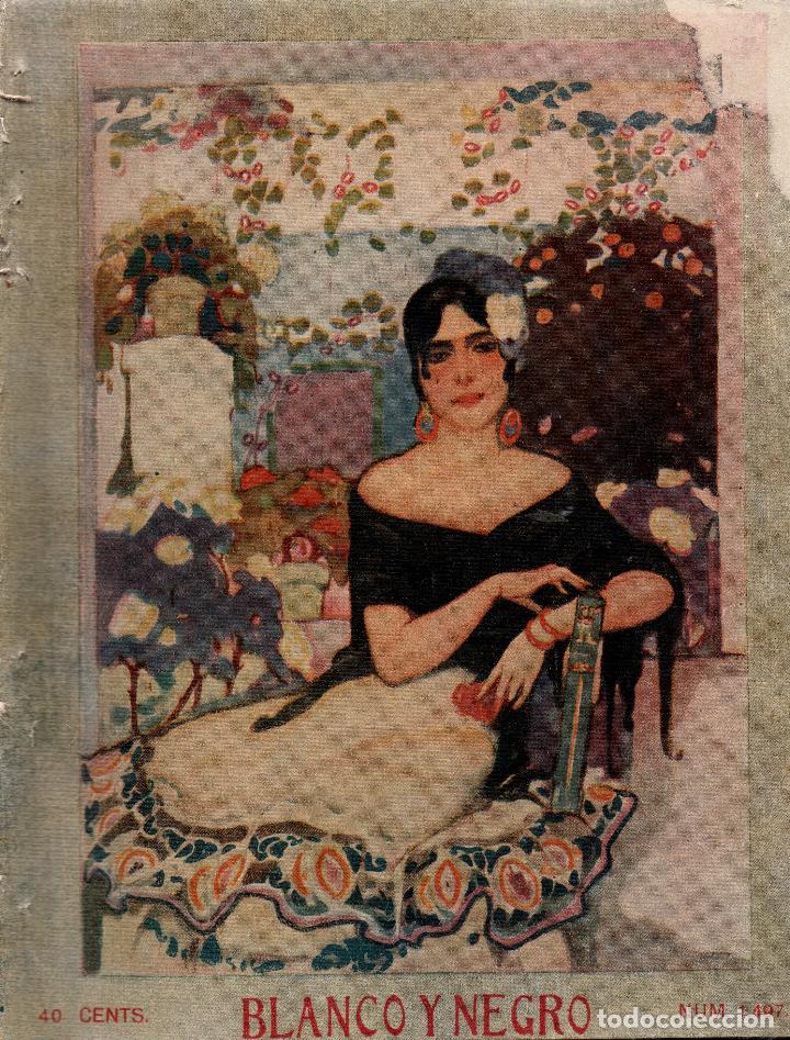 Colecionismo de Revistas e Jornais: REVISTA ILUSTRADA BLANCO Y NEGRO. A&Ntilde;O 30. N&Uacute;M. 1497. MADRID, 25 DE ENERO DE 1920. VER ART&Iacute;CULOS: