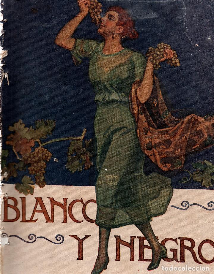 Colecionismo de Revistas e Jornais: REVISTA ILUSTRADA BLANCO Y NEGRO. A&Ntilde;O 30. N&Uacute;M. 1495. MADRID, 11 DE ENERO DE 1920. VER ART&Iacute;CULOS: