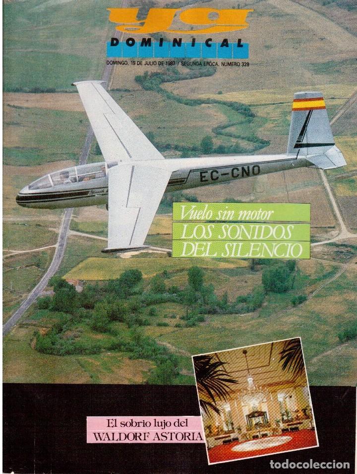 Coleccionismo de Revistas y Peri&oacute;dicos: 1987. JESUS GIL.WALDORF ASTORIA.VUELO SIN MOTOR. CABO DE GATA RESERVA DEL 68.LYDIA BOSH.ANTONIO GALA