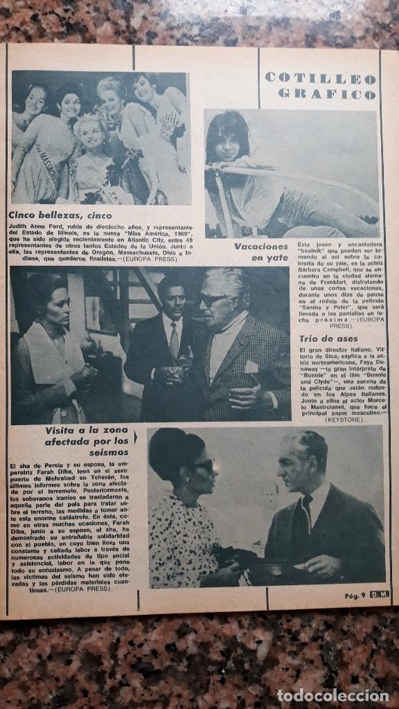 Collectionnisme de Revues et Journaux: miss america barbara campbell vitorio de sica faye dunaway marcelo mastroianni farah diba