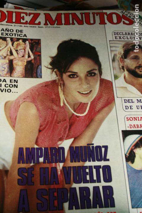 Collectionnisme de Revues et Journaux: SOFIA LOREN MERCEDES RESINO AMPARO MU&Ntilde;OZ SILVIA MARSO SONIA MARTINEZ ROCIO DURCAL  1984