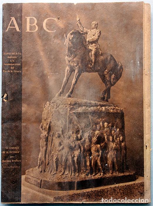 Coleccionismo de Revistas y Peri&oacute;dicos: ABC. Suplemento dedicado a la conmemoraci&oacute;n del D&iacute;a de la Victoria