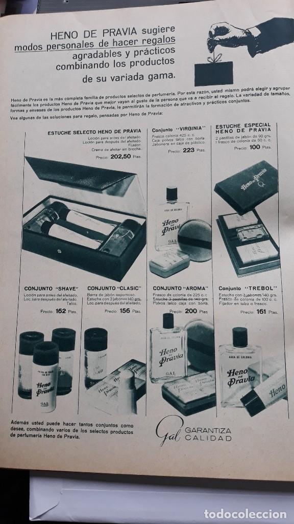 Coleccionismo de revistas y peri&oacute;dicos: anuncio gal heno de pravia