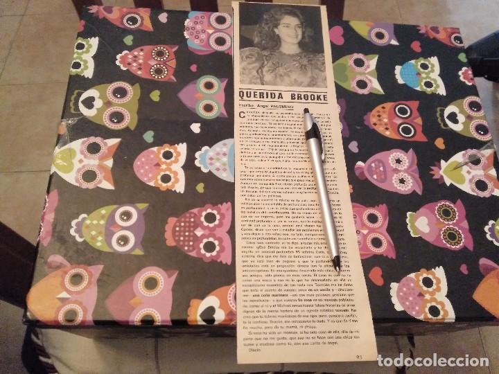 Sammeln von Zeitschriften und Zeitungen: ANTIGUO RECORTE REVISTA 1984 QUERIDA BROOKE SHIELDS RECOGIDA GRATIS EN MALLORCA