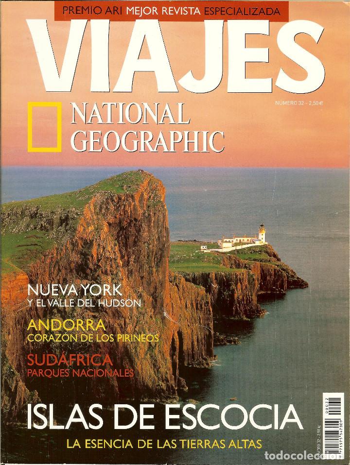 Coleccionismo de Revistas y Peri&oacute;dicos: REVISTA VIAJAR - N&ordm; 32 - ANDORRA, BARCELONA Y GAUD&Iacute;, CABO DE GATA,BAMBERG, DIJON