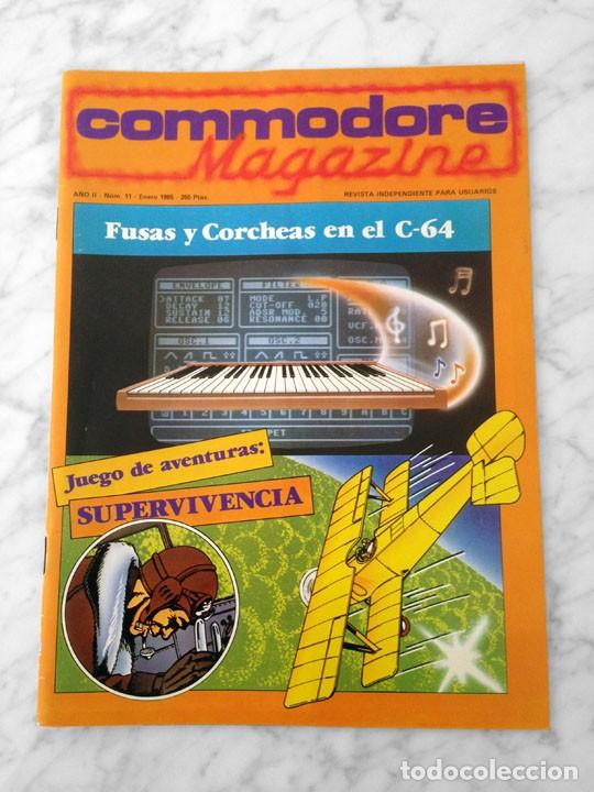 Coleccionismo de revistas y peri&oacute;dicos: COMMODORE MAGAZINE - N&ordm; 11 - ENERO 1985